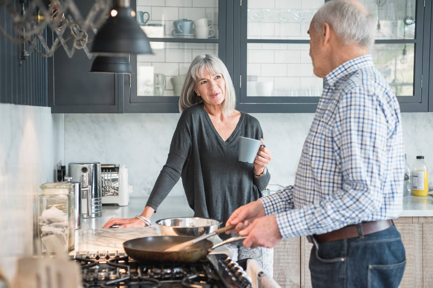 BKC homeowners cooking