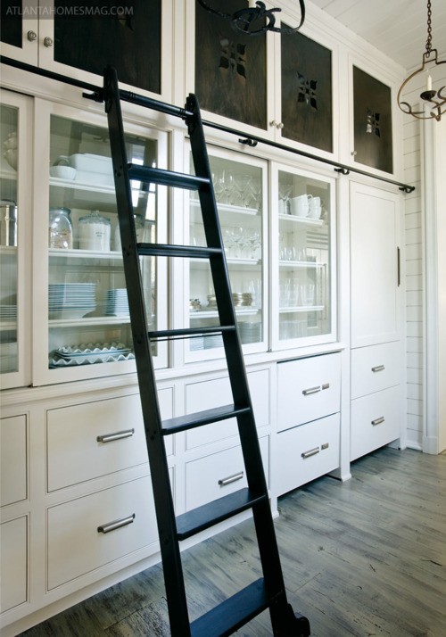 library ladder kitchen 3