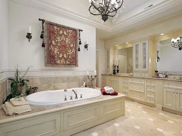Timeless Design In Your Master Bath Bkc Kitchen And - How Wide Should A Master Bathroom Be