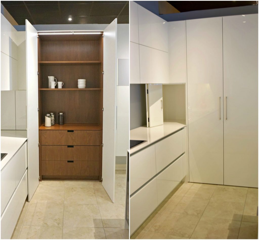 Crystal Contemporary cabinets in BKC showroom