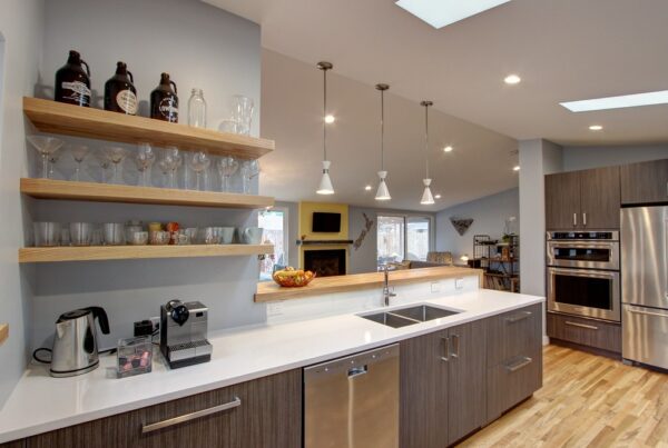 current Denver kitchen design using Crystal cabinetry