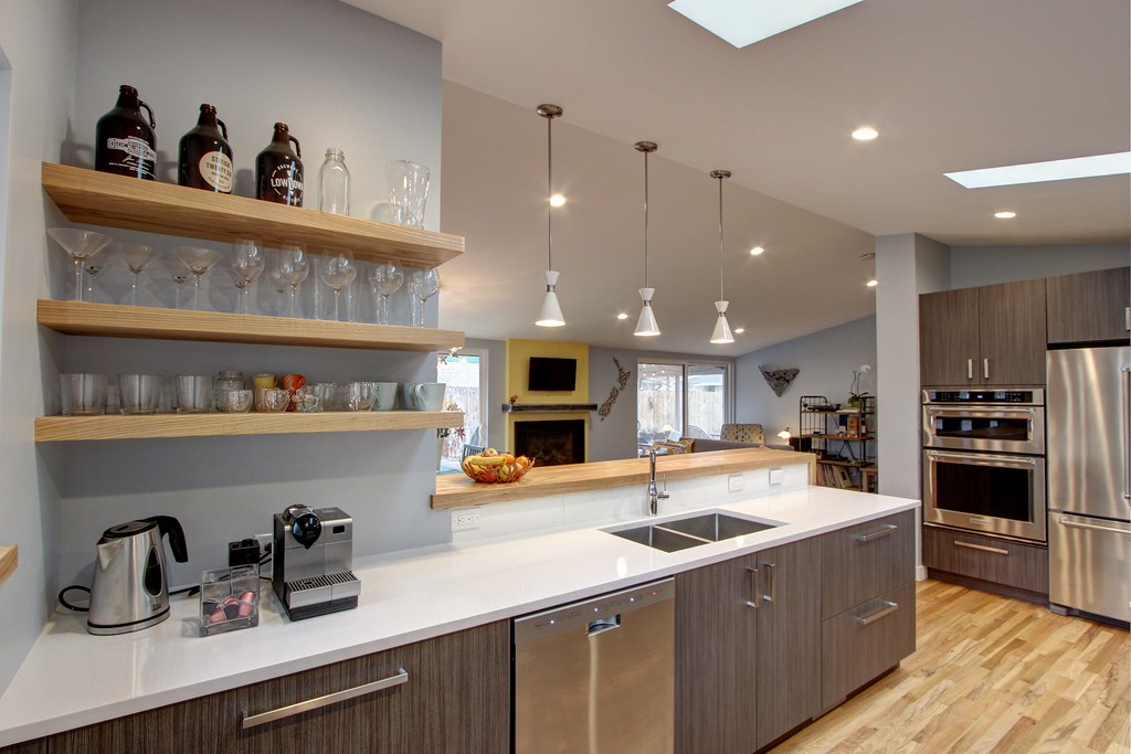 current Denver kitchen design using Crystal cabinetry