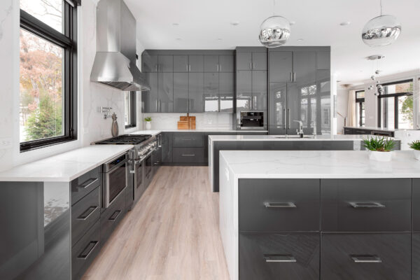 Contemporary kitchen with Eclipse cabinets
