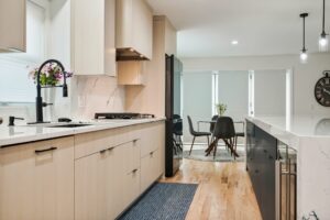 wood kitchen cabinet