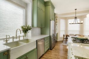 wood kitchen cabinet