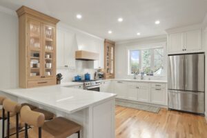 wood kitchen cabinet