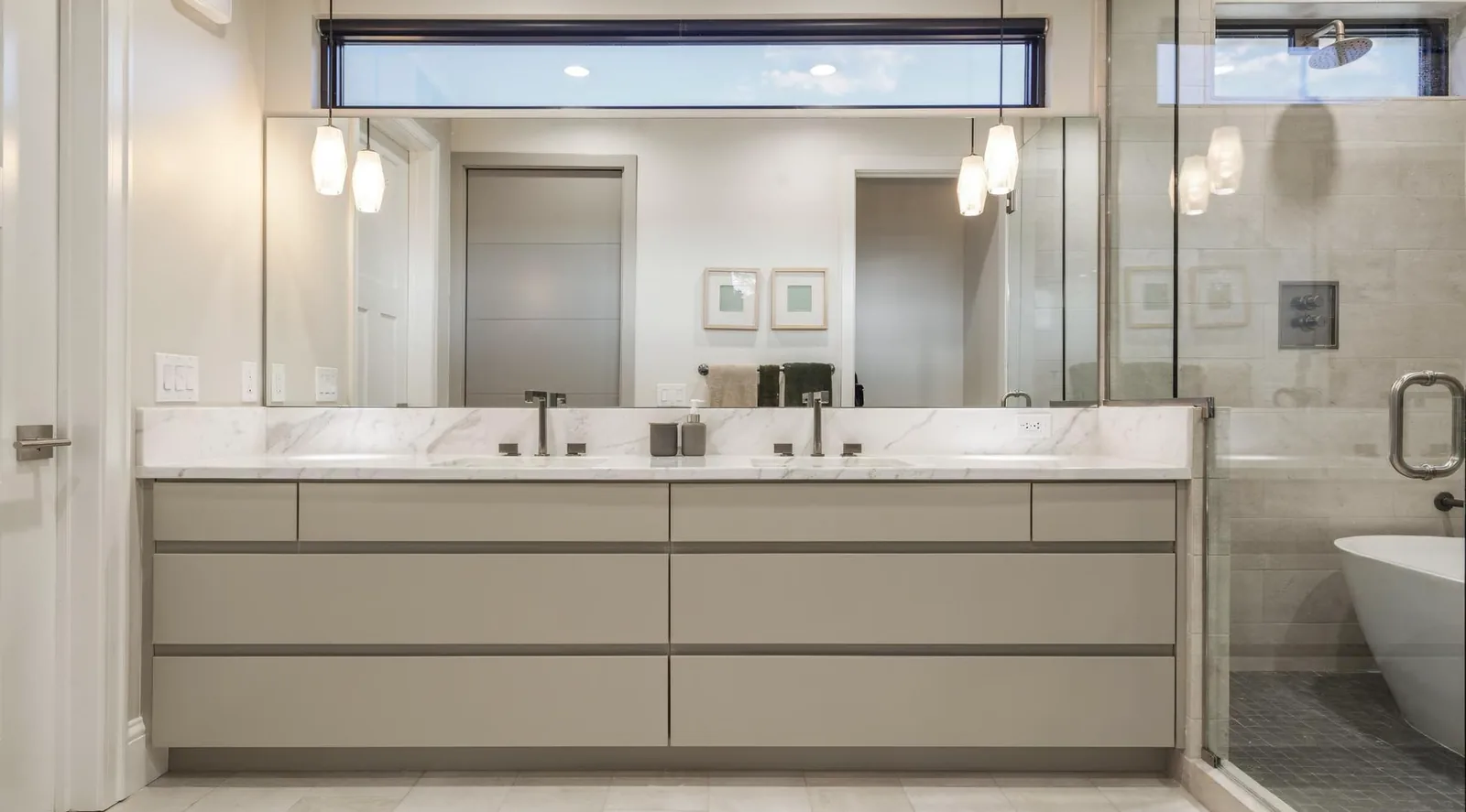 Cabinetry expertise separates a bathroom that merely looks updated from one built to function